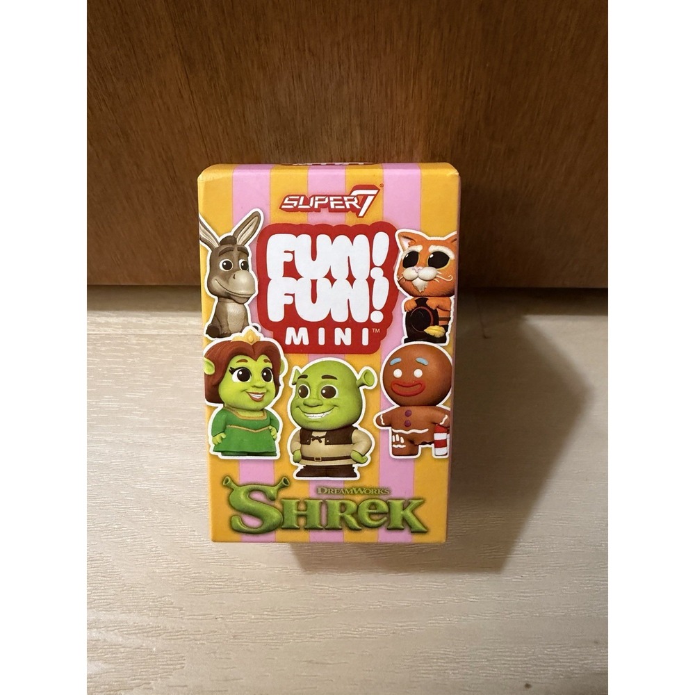 Super7 Fun Fun Mini SHREK Blind Box 2.5" Figure SEALED AND UNOPENED HTF